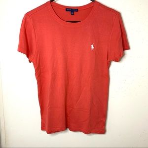 Coral Polo Ralph Lauren Women’s Tee